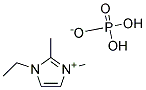 1-ETHYL-2,3-DIMETHYLIMIDAZOLIUM DIHYDROGEN PHOSPHATE Struktur