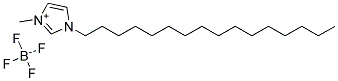 1-CETYL-3-METHYLIMIDAZOLIUM TETRAFLUOROBORATE Struktur