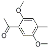 1-ACETYL-2,5-DIMETHOXY-4-METHYLBENZENE Struktur