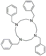 1,4,7,10-TETRABENZYL-1,4,7,10-TETRAAZACYCLODODECAN Struktur