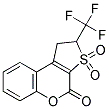 1,2-DIHYDRO-2-(TRIFLUOROMETHYL)THIENO-[2,3-C]-CHROMEN-3,3,4-TRIONE Struktur