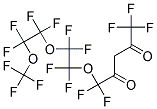 1,1,1,5,5,7,7,8,8,10,10,11,11,13,13,13-HEXADECAFLUORO-6,9,12-TRIOXATRIDECANE-2,4-DIONE Struktur