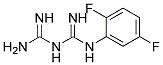 1-(2,5-DIFLUOROPHENYL)BIGUANIDE Struktur