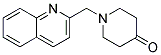 1-((QUINOLIN-2-YL)METHYL)PIPERIDIN-4-ONE Struktur