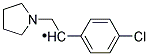 [1-(4-CHLORO-PHENYL)-2-PYRROLIDIN-1-YL-ETHYL]- Struktur