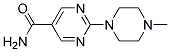 2-(4-Methylpiperazin-1-yl)pyrimidine-5-carboxamide Struktur