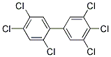 2,3',4,4',5,5'-HEXACHLOROBIPHENYL SOLUTION 100UG/ML IN HEXANE 2ML Struktur