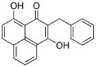 2-BENZYL-3,9-DIHYDROXY-1H-PHENALEN-1-ONE, TECH Struktur