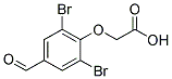 2-(2,6-DIBROMO-4-FORMYLPHENOXY)ACETIC ACID, TECH Struktur