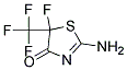 2-AMINO-5-FLUORO-5-(TRIFLUOROMETHYL)-4,5-DIHYDRO-1,3-THIAZOL-4-ONE, TECH Struktur