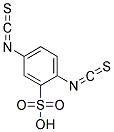 2,5-DIISOTHIOCYANATOBENZENESULFONIC ACID Struktur