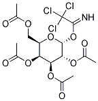 2,3,4,6-TETRA-O-ACETYL-A-D-GALACTOPYRANOSYL TRICHLOROACETIMIDATE Struktur