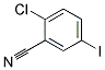 2-CHLORO-5-IODOBENZONITRIL Struktur