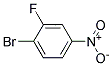 1-BROMO-2-FLUORO-4-NITROBENZEN Struktur