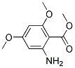 2-AMINO-4,6-DIMETHOXY-BENZOIC ACIDMETHYL ESTER Struktur