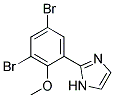 2-(3,5-DIBROMO-2-METHOXY-PHENYL)-1H-IMIDAZOLE Struktur