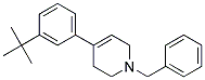 1-BENZYL-4-(3-TERT-BUTYL-PHENYL)-1,2,3,6-TETRAHYDRO-PYRIDINE Struktur