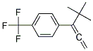 1-(1-TERT-BUTYL-PROPA-1,2-DIENYL)-4-TRIFLUOROMETHYL-BENZENE Struktur