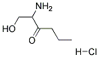 1-HYDROXY-2-AMINO-3-KETO-HEXANE HCL Struktur