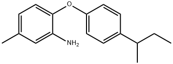 2-[4-(SEC-BUTYL)PHENOXY]-5-METHYLANILINE Struktur