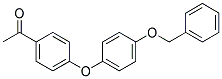 1-[4-(4-BENZYLOXY-PHENOXY)-PHENYL]-ETHANONE Struktur