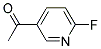 1-(6-FLUOROPYRIDIN-3-YL)ETHANONE Struktur
