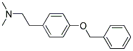 [2-(4-BENZYLOXY-PHENYL)-ETHYL]-DIMETHYL-AMINE Struktur