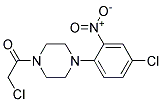 1-(CHLOROACETYL)-4-(4-CHLORO-2-NITROPHENYL)PIPERAZINE Struktur