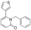 1-BENZYL-6-THIEN-3-YLPYRIDIN-2(1H)-ONE Struktur