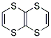 1,4-DITHIINO[2,3-B]-1,4-DITHIIN Struktur