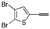 2,3-DIBROMO-5-ETHYNYL-THIOPHENE Struktur