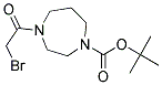 1-BOC-4-BROMOACETYL-1,4-DIAZEPANE Struktur