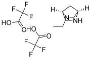 (1S,4S)-2-ETHYL-2,5-DIAZA-BICYCLO[2.2.1]HEPTANE DI-TRIFLUORO-ACETIC ACID SALT Struktur