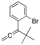 1-BROMO-2-(1-TERT-BUTYL-PROPA-1,2-DIENYL)-BENZENE Struktur