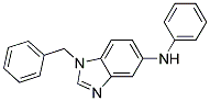 (1-BENZYL-1H-BENZOIMIDAZOL-5-YL)-PHENYL-AMINE Struktur