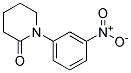 1-(3-NITRO-PHENYL)-PIPERIDIN-2-ONE Struktur