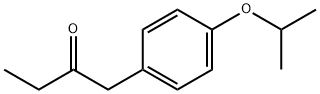 1-(4-ISOPROPOXY-PHENYL)-BUTAN-2-ONE Struktur