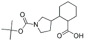 2-(1-(TERT-BUTOXYCARBONYL)PYRROLIDIN-3-YL)CYCLOHEXANECARBOXYLIC ACID Struktur