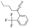 1-TRIFLUOROMETHYL-2-(1-VINYLIDENE-PENTYL)-BENZENE Struktur