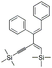 (1E,3Z)-(2-PHENYL-5-TRIMETHYLSILANYL-3-TRIMETHYLSILANYLMETHYLENE-PENT-1-EN-4-YNYL)BENZENE Struktur