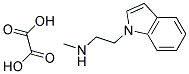 (2-INDOL-1-YL-ETHYL)-METHYL-AMINE, OXALIC ACID Struktur