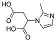 2-(2-METHYL-IMIDAZOL-1-YL)-SUCCINIC ACID Struktur