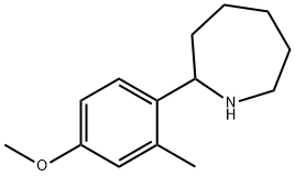 2-(4-METHOXY-2-METHYLPHENYL)AZEPANE Struktur