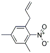 1-ALLYL-3,5-DIMETHYL-2-NITRO-BENZENE Struktur