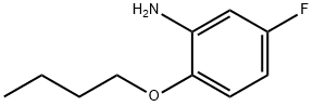 2-BUTOXY-5-FLUOROANILINE Struktur