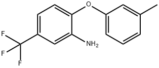 2-(3-METHYLPHENOXY)-5-(TRIFLUOROMETHYL)ANILINE Struktur