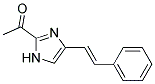 1-(4-STYRYL-1H-IMIDAZOL-2-YL)-ETHANONE Struktur