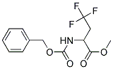 2-BENZYLOXYCARBONYLAMINO-4,4,4-TRIFLUORO-BUTYRIC ACID METHYL ESTER Struktur