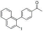 1-[4-(2-IODO-NAPHTHALEN-1-YL)-PHENYL]-ETHANONE Struktur