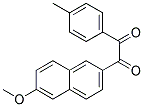 1-(6-METHOXY-NAPHTHALEN-2-YL)-2-P-TOLYL-ETHANE-1,2-DIONE Struktur